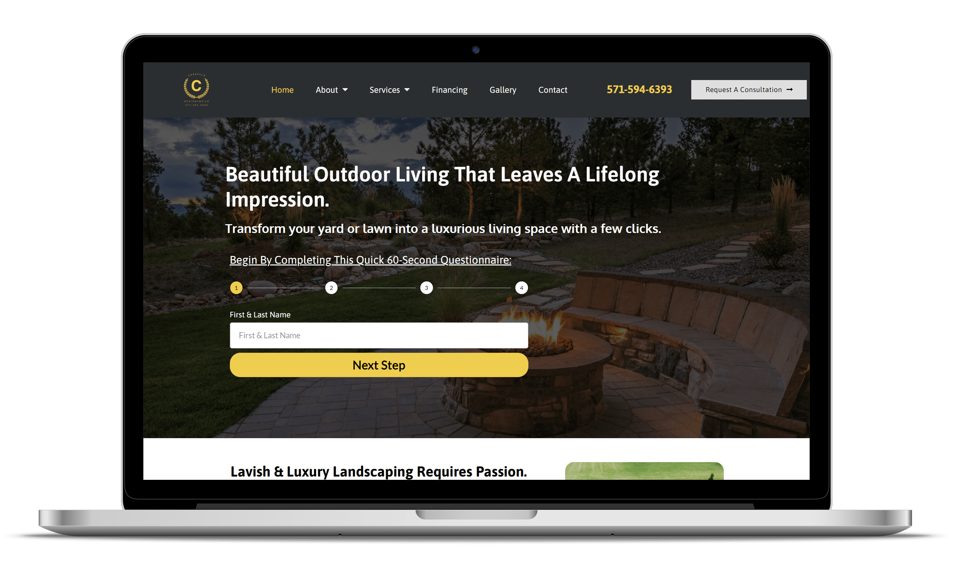 Cassella Landscapes Website